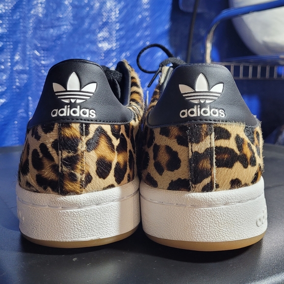 Adidas Originals Continental 80 Leopard Print Men's Size 10 - Picture 5 of 7